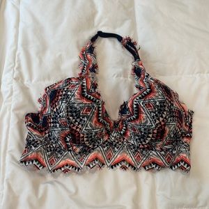 Victoria’s Secret pink lace bralette halter small